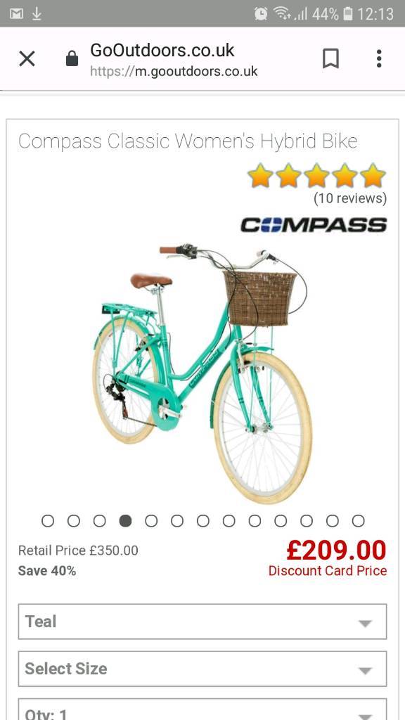 compass ladies bike